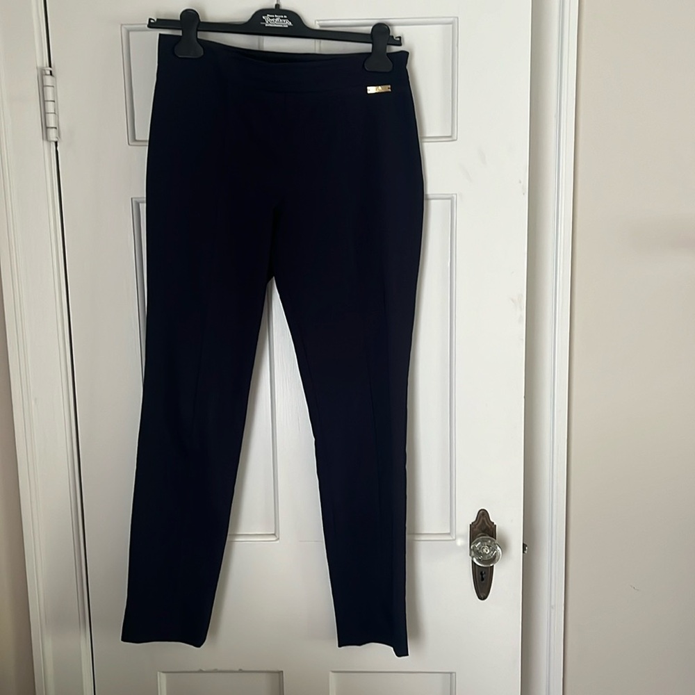 Tory Burch Navy Slim Pants